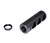 1/2x28 Muzzle Brake, Steel with Black Phosphate Finish - AR-15 (MZ-03-01-B)