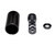 1/2"x28 Muzzle Brake for 223/5.56, Blast Forwarding Sound Redirect, Steel, Black [MZ-04-01-B]