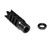 1/2x28 Tactical Competition Grade Muzzle Brake, Steel with Black Phosphate Finish - AR-15 (MZ-05-01-B)