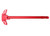 Presma Inc Ambidextrous AR-10 LR 308 Charging Handle, Red [CH3802-R]