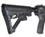 Aluminum Receiver End Plate with LEFT SIDE 1" Sling Adapter for AR .223/5.56/.308 Buffer Tubes - Black [ABTA10]