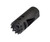 1/2x28 Competition Grade Muzzle Brake Recoil Compensator for .223/5.56, Steel, Gun Metal Black
