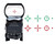 Kexuan Mini Reflex Red/Green Dot Sight with 4 Reticle Patterns, Picatinny Mount [H0101]