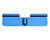 AR15 Aluminum Ejection Port Dust Cover Assembly, Blue [ARDC02-B]