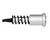 223/5.56/.308 Forward Assist Assembly, 6082 Anodized Aluminum, Silver