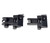 Rapid Transition 45º Offset Flip-Up Sights, Aluminum Front & Rear Set