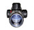 Kexuan 4X32 Compact Scope with Red/Green 5 Line Reticle and 1" Picatinny Scope Rings [KX 4X32MLF-PT]