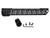 15" Super Light Free Float M-LOK Handguard with Partial Top Rail, LR 308 DMPS High Profile [UMM38D15-H]