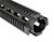 12.5" Rifle Length 2pc Drop-In Handguard for .308 DPMS LOW Upper - Fits Triangle End Cap, Quad Rail [M38RL]  Also fits AR15 .223/5.56 Rifle / Triangle
