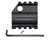 0.750” AR-15 Railed Gas Block, HIGH PROFILE (MHQGB)