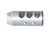 1/2x28 Muzzle Brake with wrench flats, Matte Stainless Steel - AR-15 (MZ-02A-01-SM))