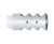 1/2x28 Muzzle Brake with wrench flats, Matte Stainless Steel - AR-15 (MZ-02A-01-SM))