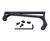 Lightweight Aluminum Hand Stop for M-LOK rail, Black [HSML02]