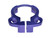 Aluminum Receiver End Plate with Dual Sling Clip Type Adapters for .223/5.56/.308 Buffer Tubes, Purple