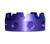 Aluminum Castle Nut for AR .223/5.56/.308 Buffer Tube Receiver End Plates, Purple
