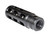 1/2x28 Muzzle Brake for AR-15, Steel, Black [MZ-14-01-B]