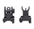 Aluminum Front and Rear Backup Sight Set [MFLRS08]