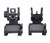 Advanced Tactical Flip Up Front and Rear Backup Sight Set, Aluminum [MFLRS09]
