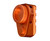 Aluminum Bufferless Stock Adapter Picatinny Rail End Cap and QR Hole, Orange