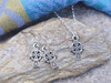 Small Celtic Cross Silver Necklace