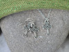 Sligo Celtic Cross Silver Earrings