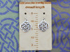 Open Celtic Knot (Larger Size) Silver Earrings Open Celtic Knot (Larger Size) Silver Earrings