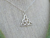 Trinity Knot Pendant Necklace 