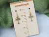 Sligo Celtic Cross Gold Earrings Sligo Celtic Cross Gold Earrings
