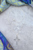 Clonmacnoise Sterling Silver Celtic Cross 