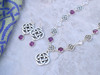 Queen of Bunratty Castle Celtic Knot Silver Earrings