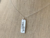 The Ogham 'Laoch' Warrior Stone Sterling Silver Necklace