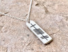 The Ogham 'Grá' Love Stone Sterling Silver Necklace