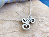 "Sing" Sterling Silver Necklace