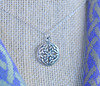 Shield of Brigid Sterling Silver Necklace