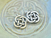 Large Sterling Silver Eternal Celtic Knot Earrings