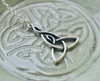 Motherhood Sterling Silver Celtic Knot Necklace Motherhood Sterling Silver Celtic Knot Necklace