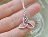 Motherhood Sterling Silver Celtic Knot Necklace Motherhood Sterling Silver Celtic Knot Necklace