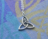Motherhood Sterling Silver Celtic Knot Necklace Motherhood Sterling Silver Celtic Knot Necklace