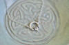 Irish Claddagh Sterling Silver Necklace