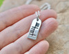 The Ogham 'Athas' Joy Stone Sterling Silver Necklace
