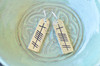 The Ogham 'Grá' Love Stone Sterling Silver Earrings