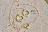 Irish Claddagh Yellow Bronze and Gold Filled Bracelet