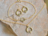 The Claddagh "Love, Loyalty, Friendship" Yellow Bronze and Gold Filled Earrings