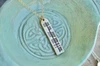 The Ogham 'Saoirse' Freedom Stone Yellow Bronze Necklace