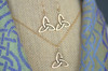 Matching necklace sold separately
