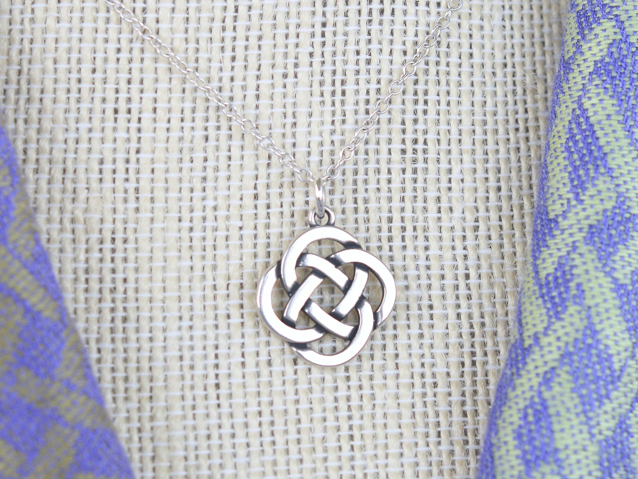 Sterling Silver Celtic Cross Necklace – Amy and Annette