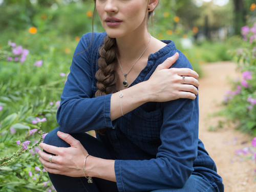 Irish Earth and Sterling Silver Stud Earrings Irish Earth and Sterling Silver Stud Earrings