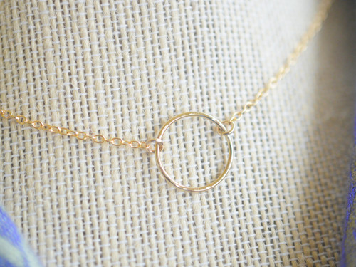 Ballynoe Circle Gold-Filled Necklace