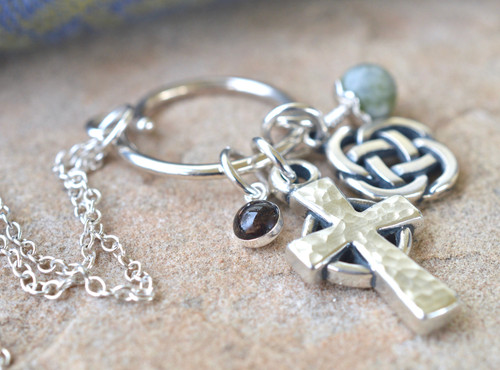 The Saoirse Charm Holder Necklace