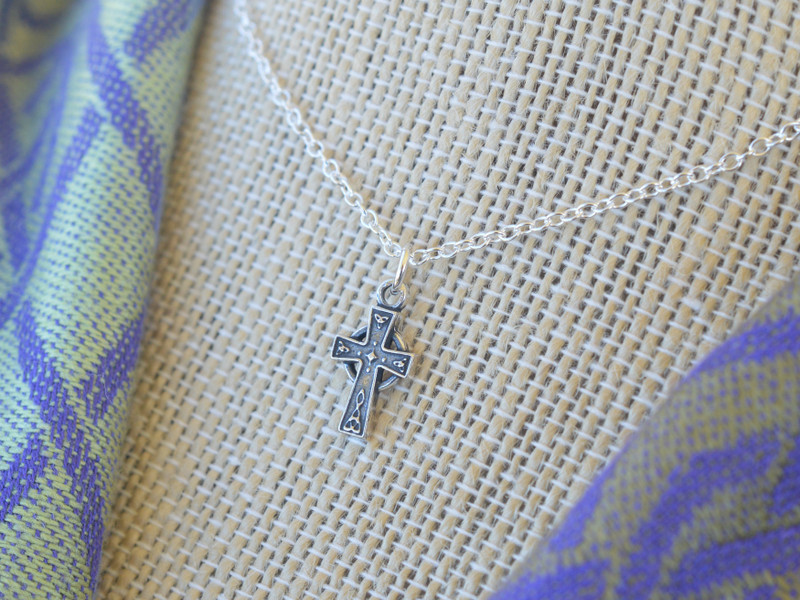 The Cashel Celtic Cross Sterling Silver Necklace